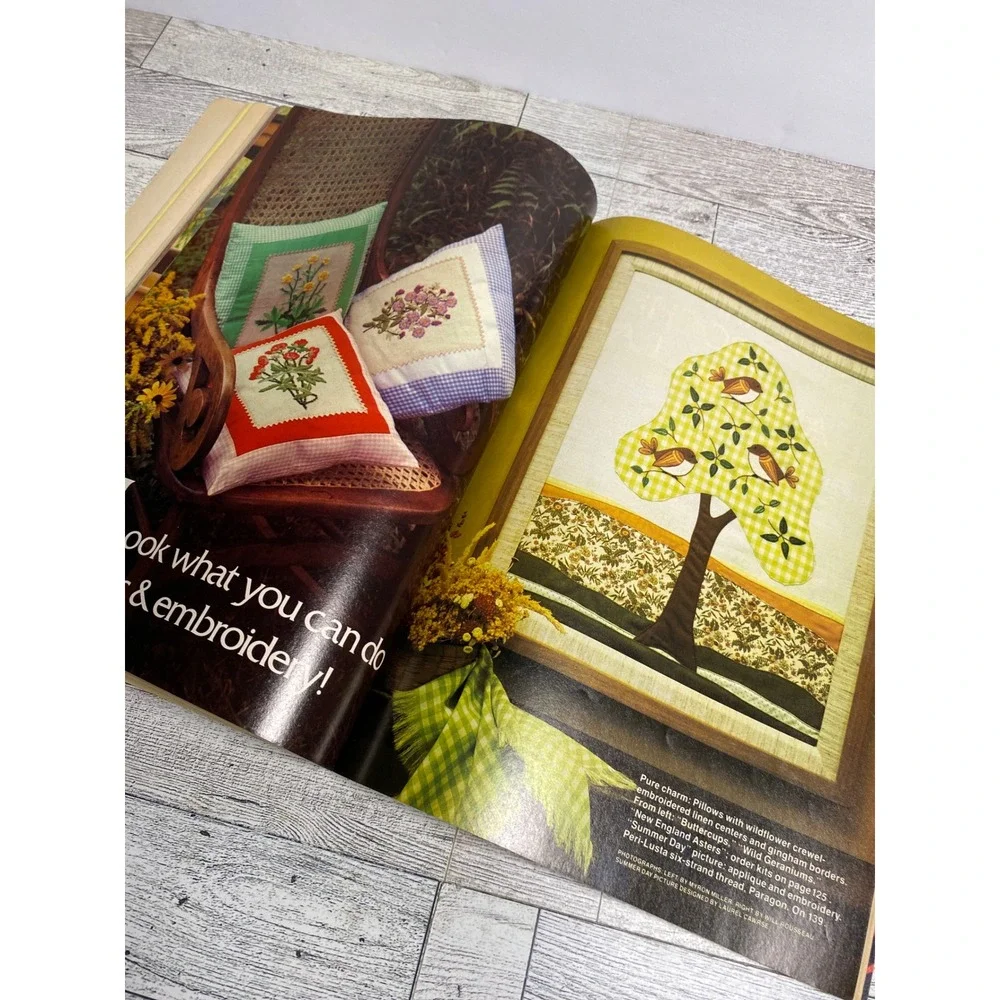Good Housekeeping Needlecraft 1977 Spring Summer 50 Projects Vtg Craft Magazine‎